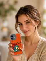 Pack Less, Share More iPhone 16 case lifestyle view
