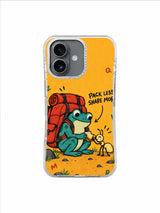 Share-More Trail artwork for Pack Less, Share More iPhone 16 Case