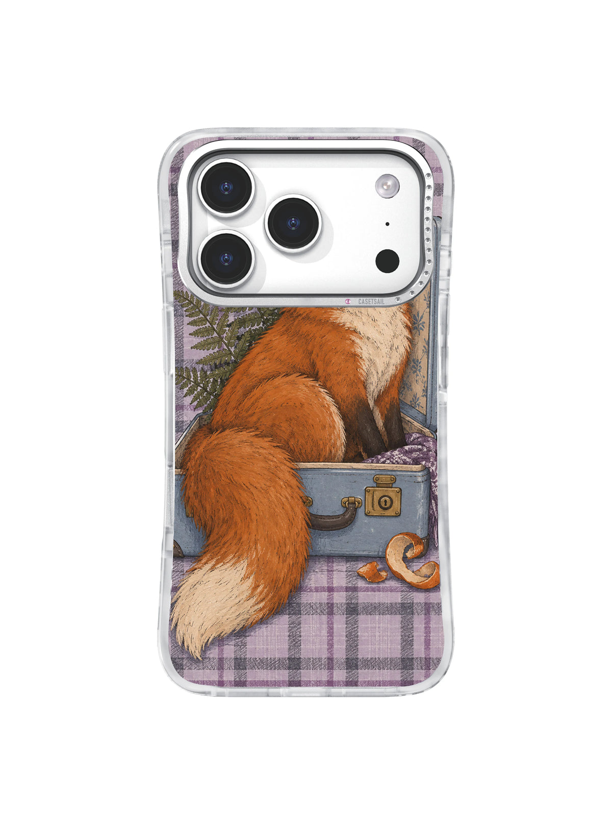 Packing a Season iPhone 17 Pro case front view