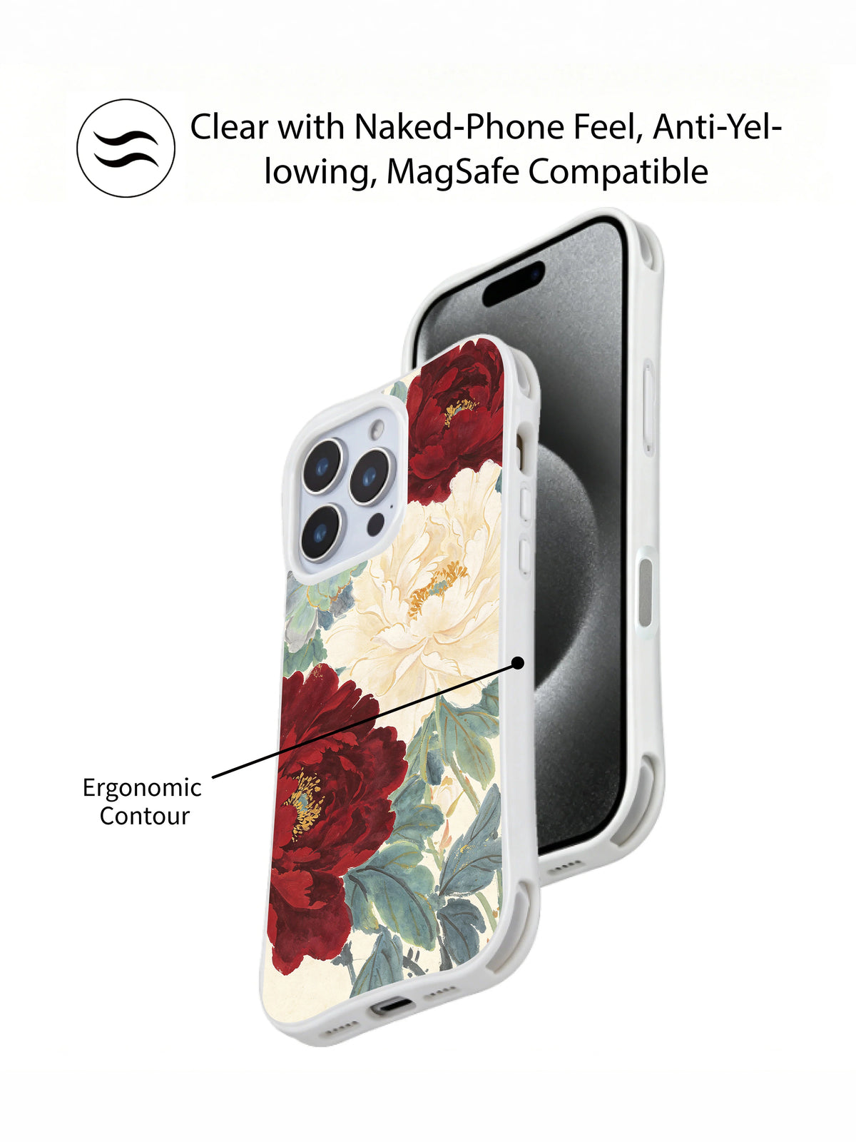 Painted Blossom Reverie iPhone 15 Pro case product view 5