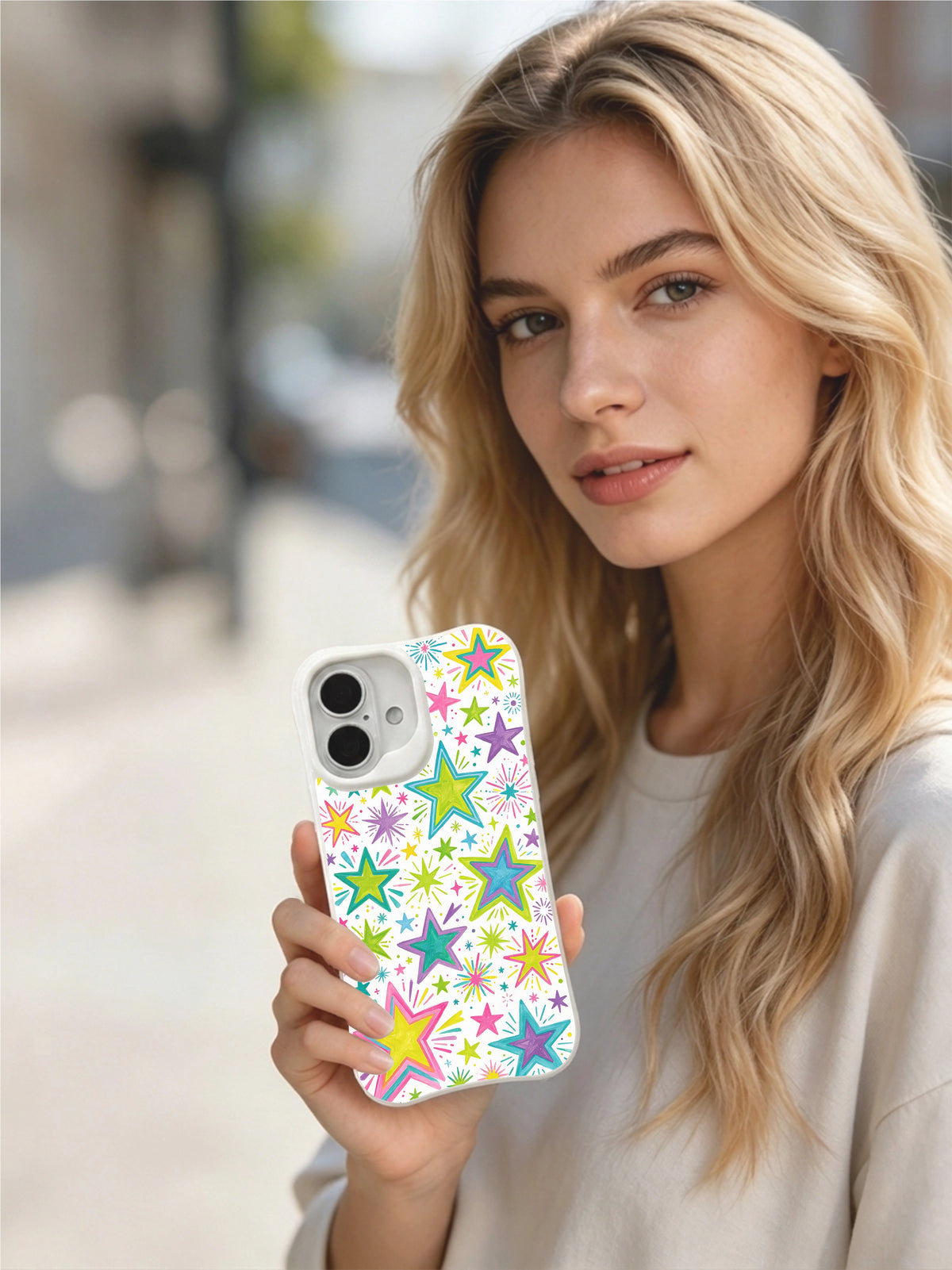 Product or handheld view of the Pop Rocket Star Parade case