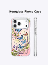 Pastel Butterfly Garden artwork gallery view 2 on an iPhone case