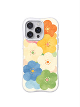 Pastel Petal Cascade iPhone 15 Pro case pattern