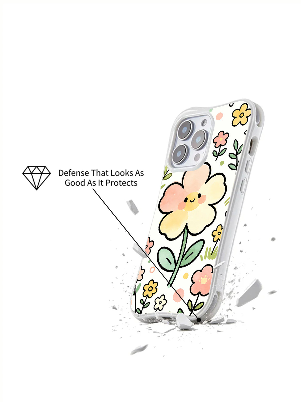 Supplied marketing graphic with unverified protection, fit or MagSafe statements