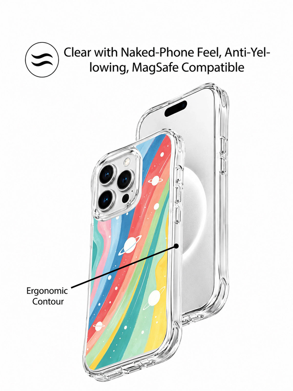 Supplied marketing graphic with unverified protection, fit or MagSafe statements