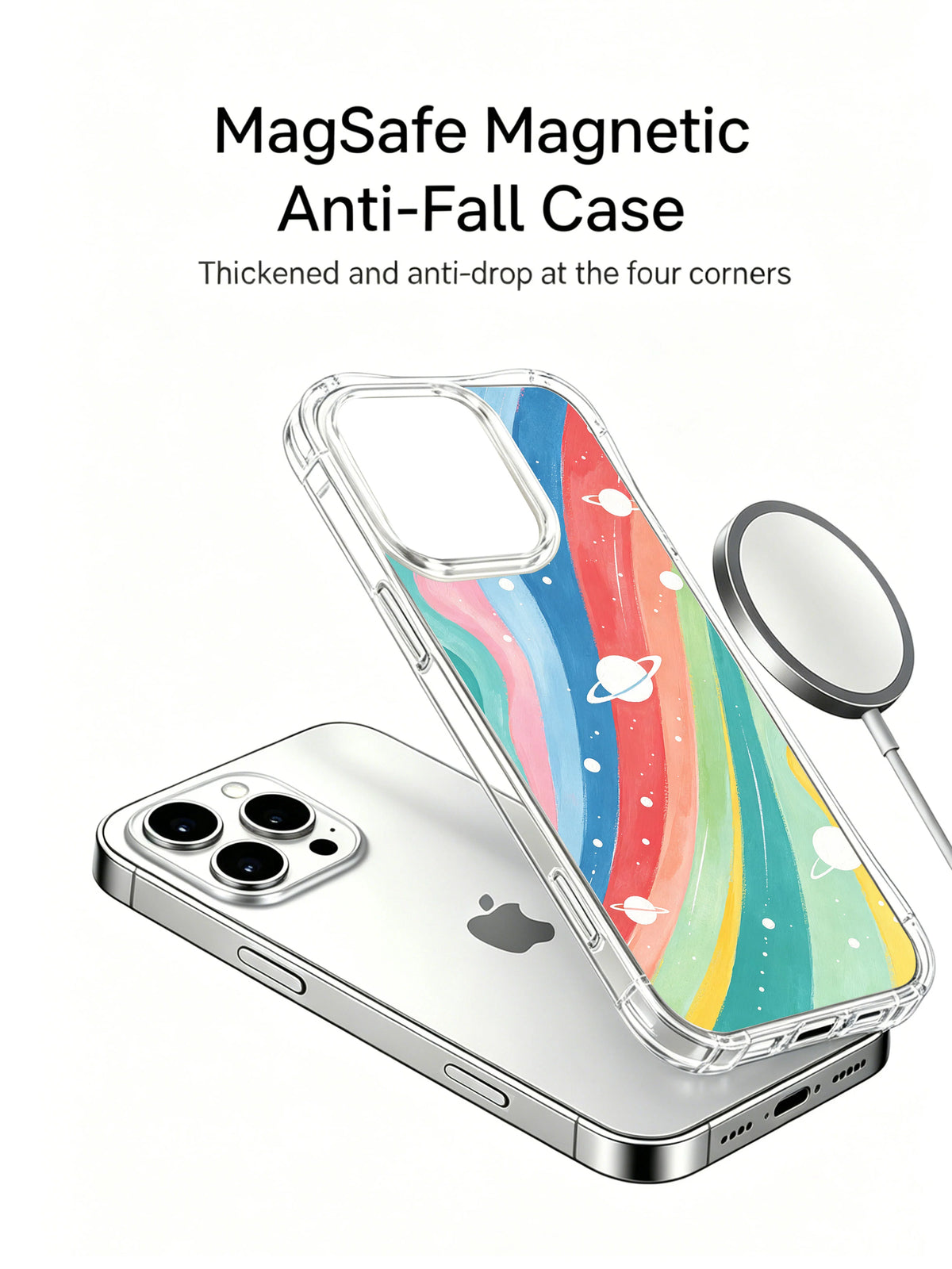 Supplied marketing graphic with unverified protection, fit or MagSafe statements