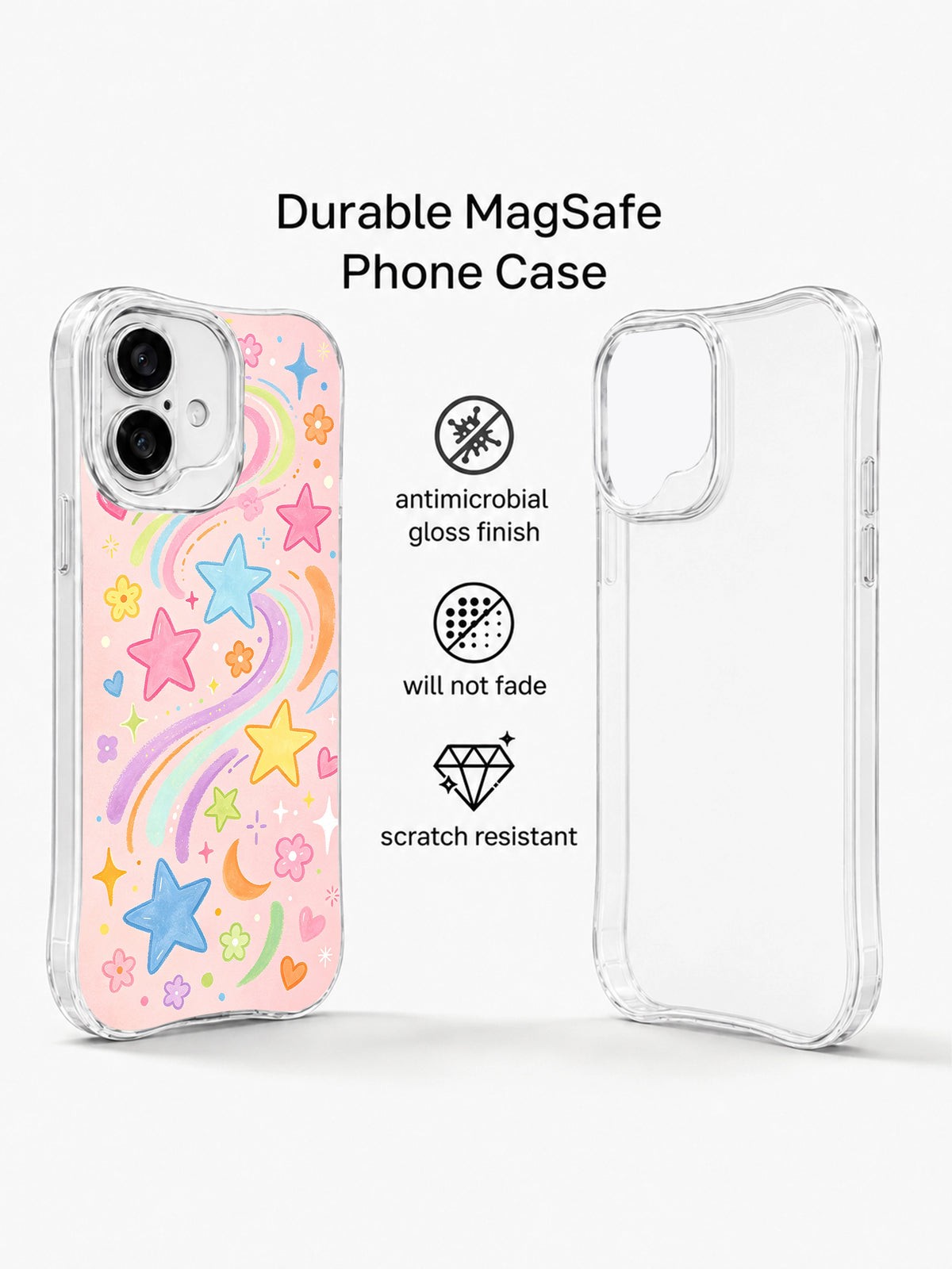 Desteklenmeyen koruma, uyum veya MagSafe iddiaları içeren tedarik ürün grafiği