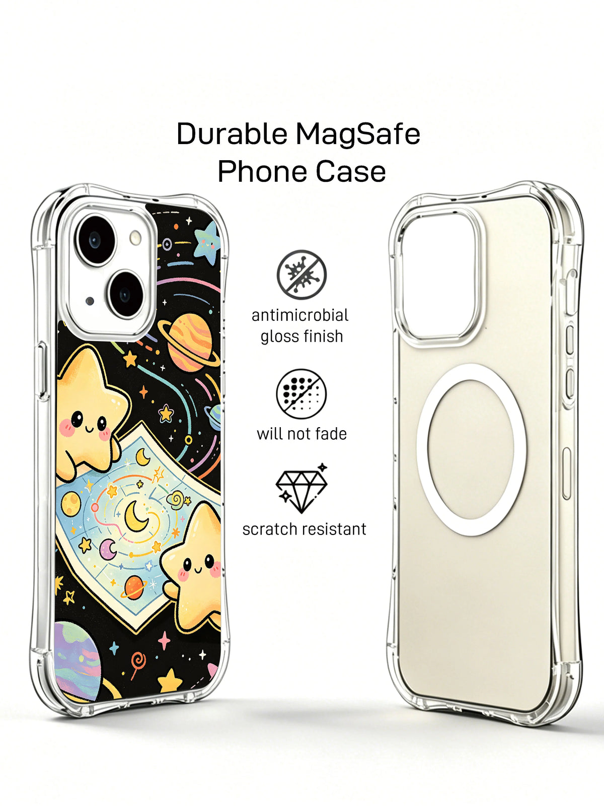 Supplied marketing graphic with unverified protection, fit or MagSafe statements