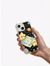 Product or handheld view of the Pastel Star Universe Map case
