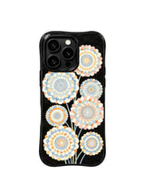 Pastel Sun Medallions iPhone 15 Pro case pattern