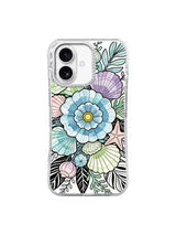 Blue Pearl Garden iPhone 17 case