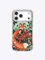 Peppermint Tailor Fox iPhone 17 Pro Max case front view