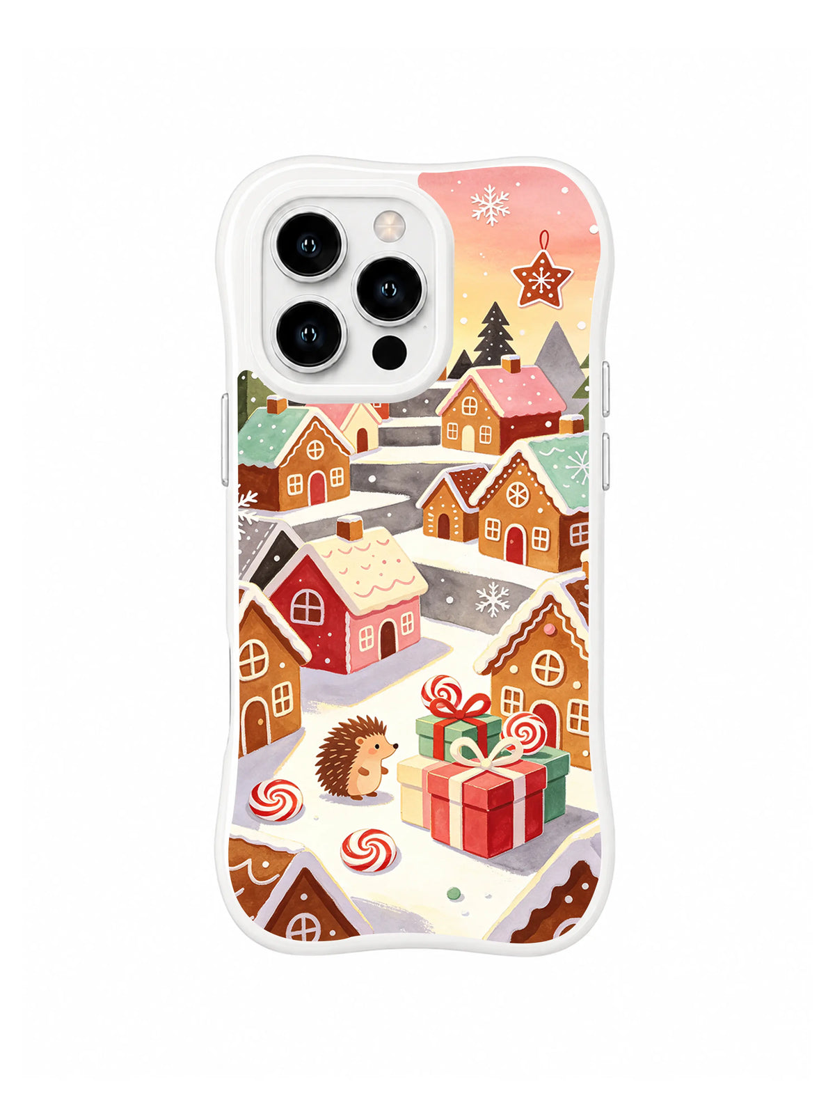 Shared Candy Star Village gingerbread village iPhone 15 Pro case