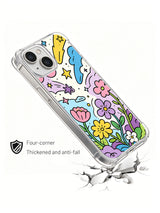 Petal Meteor Shower iPhone 14 case drop protection