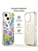 Petal Meteor Shower iPhone 14 case MagSafe view
