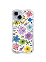 Wildflower Stardust pattern iPhone 14 case