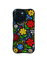 Garden Circuit colorful floral iPhone 15 Pro case