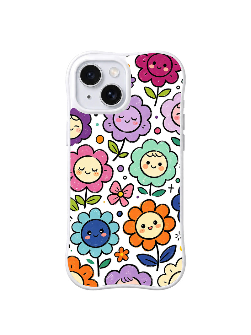 Taç Yaprak Pop Korosu iPhone 15 Plus Kılıfı