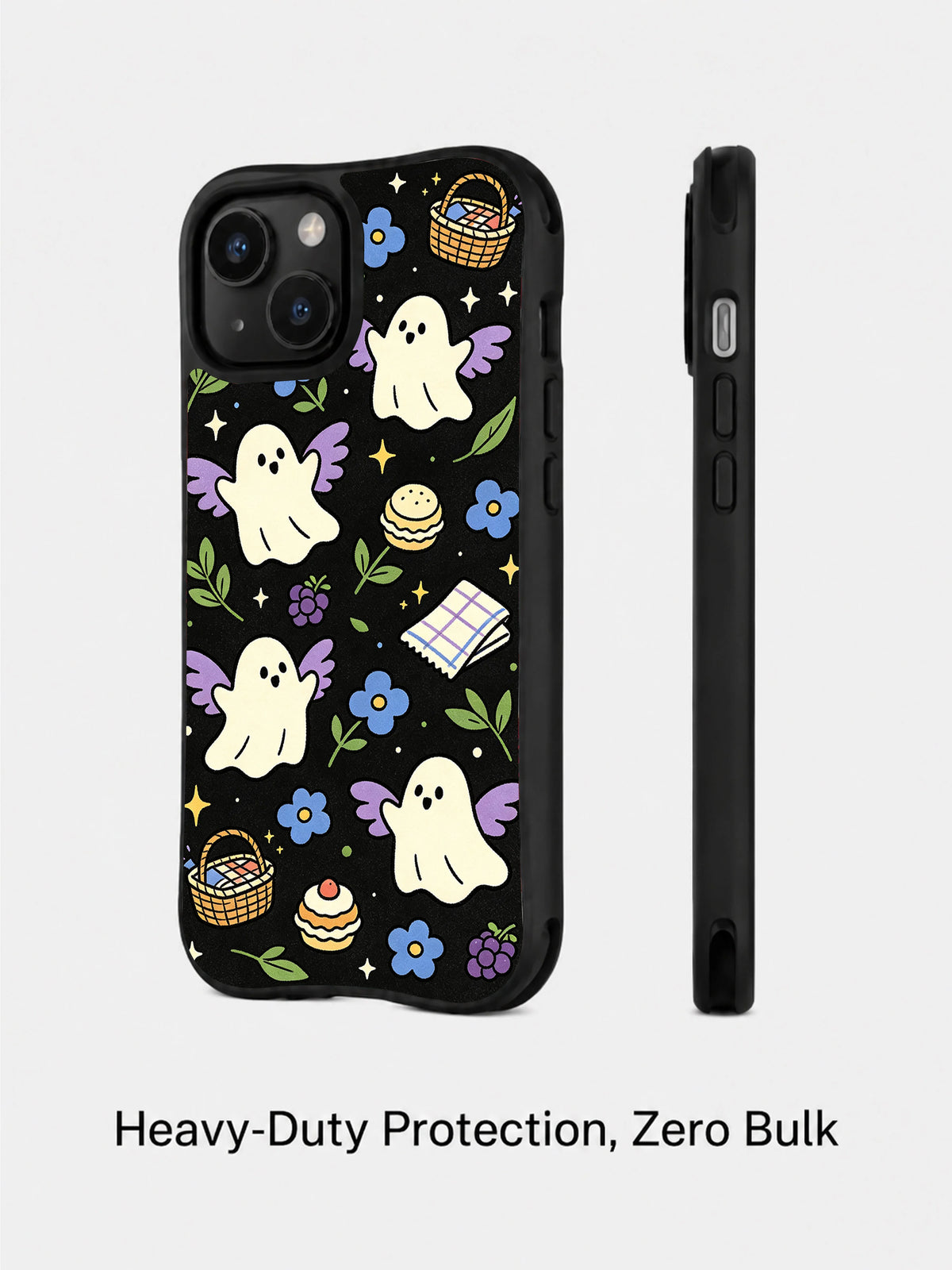 Phantom Picnic Garden iPhone 15 Plus case product view