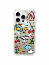 Cheerful Chaos deseni içeren iPhone 16 Pro Max kılıfı