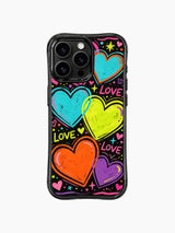 Black Void Pulse pattern içeren iPhone 13 Pro Max kılıfı