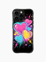 Heart Detonate pattern içeren iPhone 13 Pro Max kılıfı