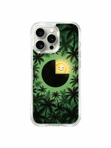 iPhone 15 Pro Max case with abstract sunset artwork
