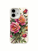 Amalfi rose lifestyle image for an iPhone 16 case