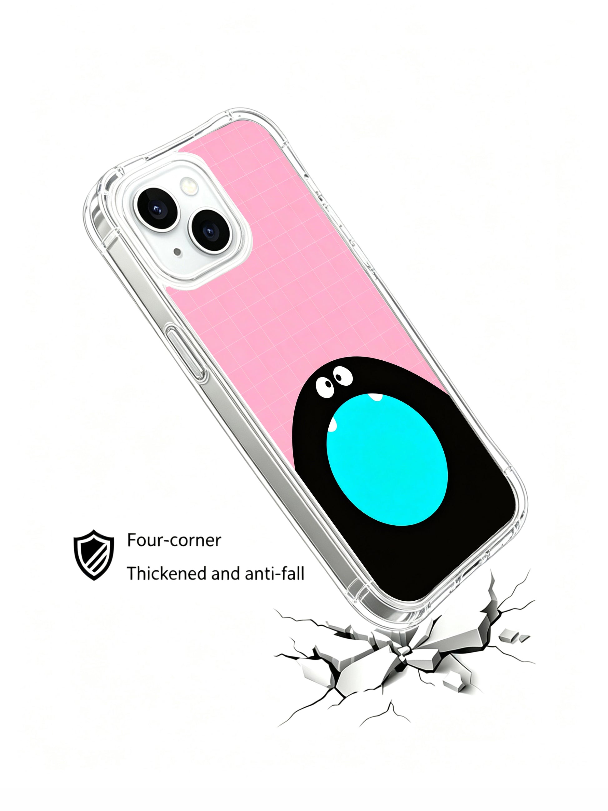 PhoneCasing Anxiety Eater Art iPhone 15 Plus Case, premium artistic protective design