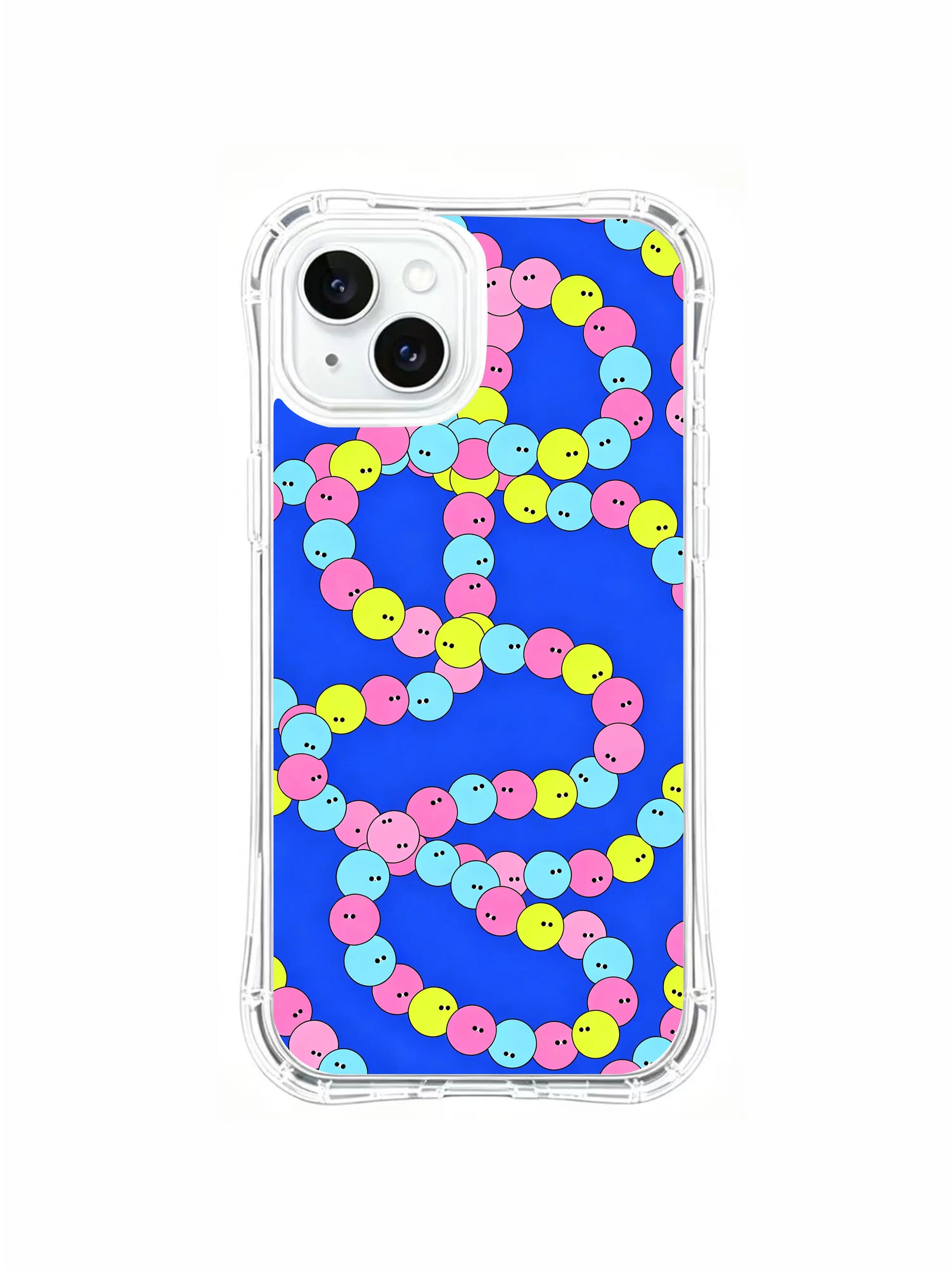 PhoneCasing Artist Collab Energy Worm iPhone 15 Plus Case, premium artistic design
