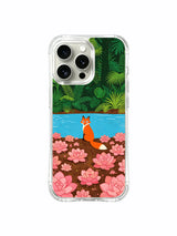 Fox artwork gallery preview on an iPhone 15 Pro Max case