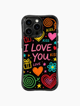 Youth Blush pattern içeren iPhone 13 Pro Max kılıfı