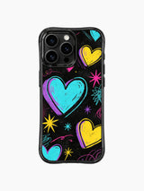 Pink Noise Love görseli galeri görünümü 13 içeren iPhone 13 Pro Max kılıfı