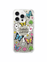 Black Yellow Butterfly Spades görseli içeren iPhone 16 Pro Max kılıfı