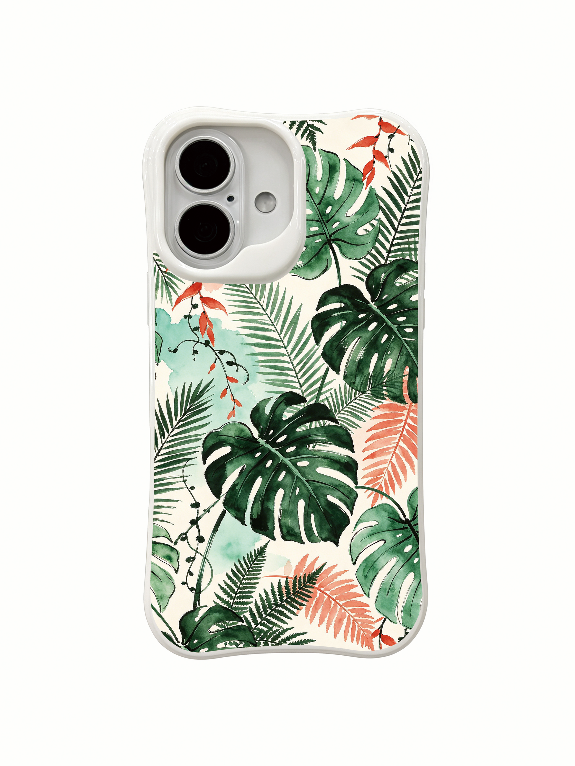 PhoneCasing bold botanical art iPhone 16 Case, world-class artist creation