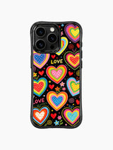 Dark Sugar pattern içeren iPhone 13 Pro Max kılıfı