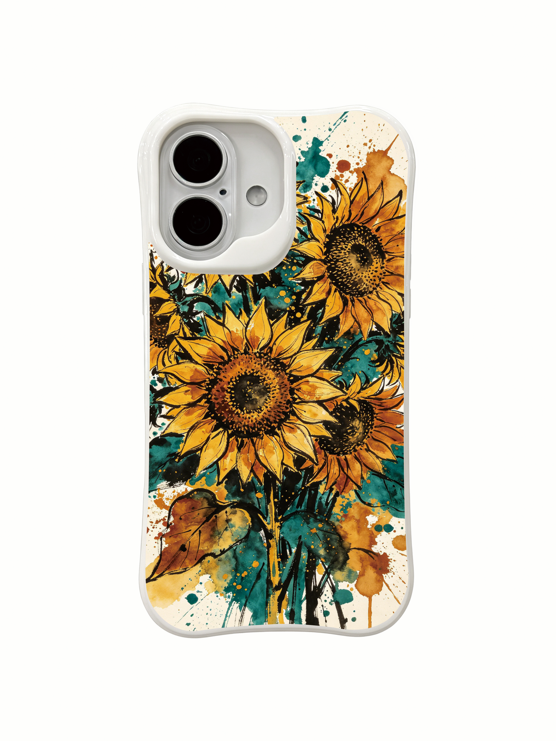 PhoneCasing bold floral aesthetic iPhone 16 Case, stylish design for her
