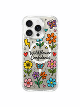 Freeform Bloom deseni içeren iPhone 16 Pro Max kılıfı