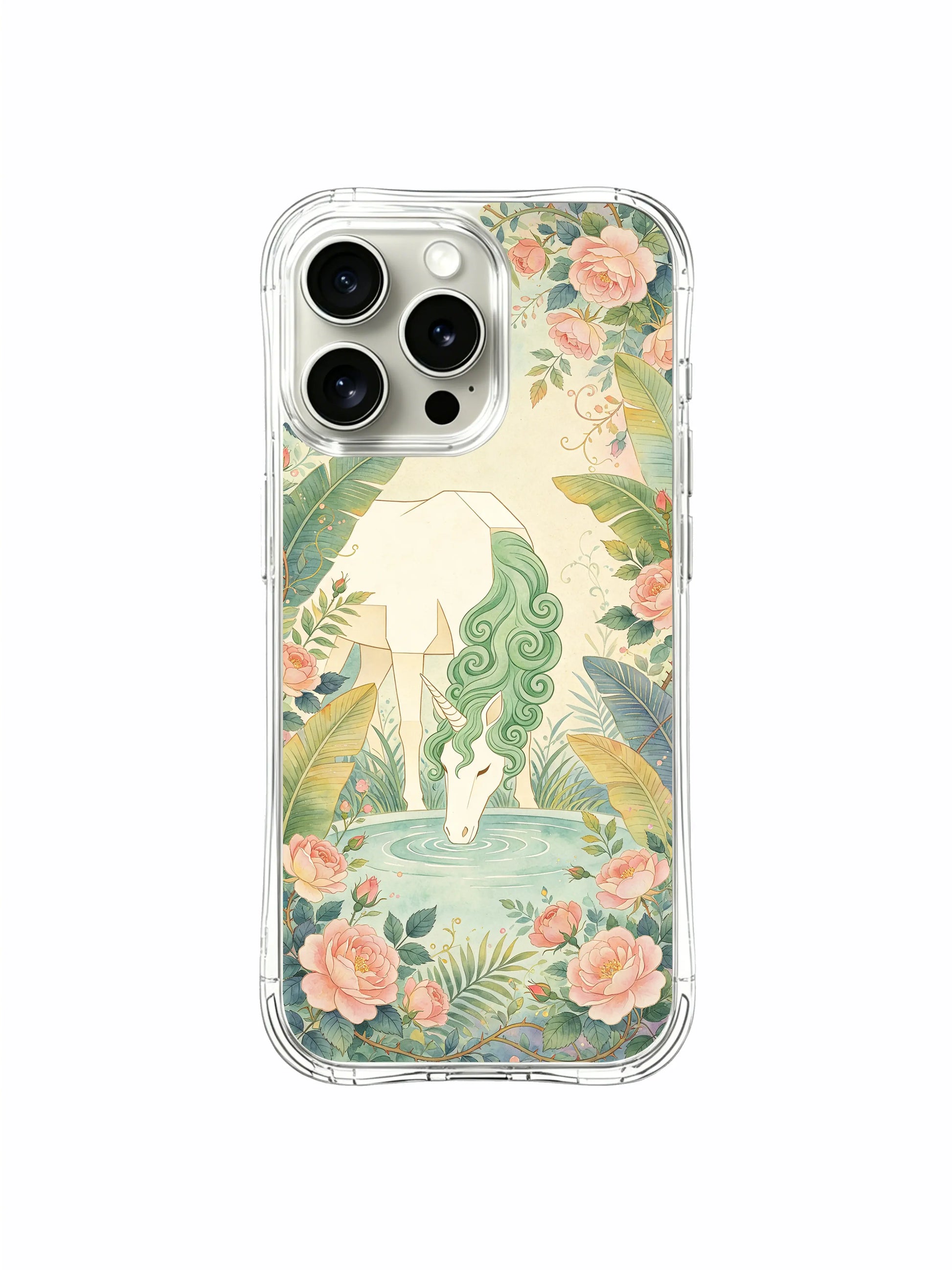PhoneCasing California Made Unicorn iPhone 15 Pro Max Case, handcrafted artist series casing
