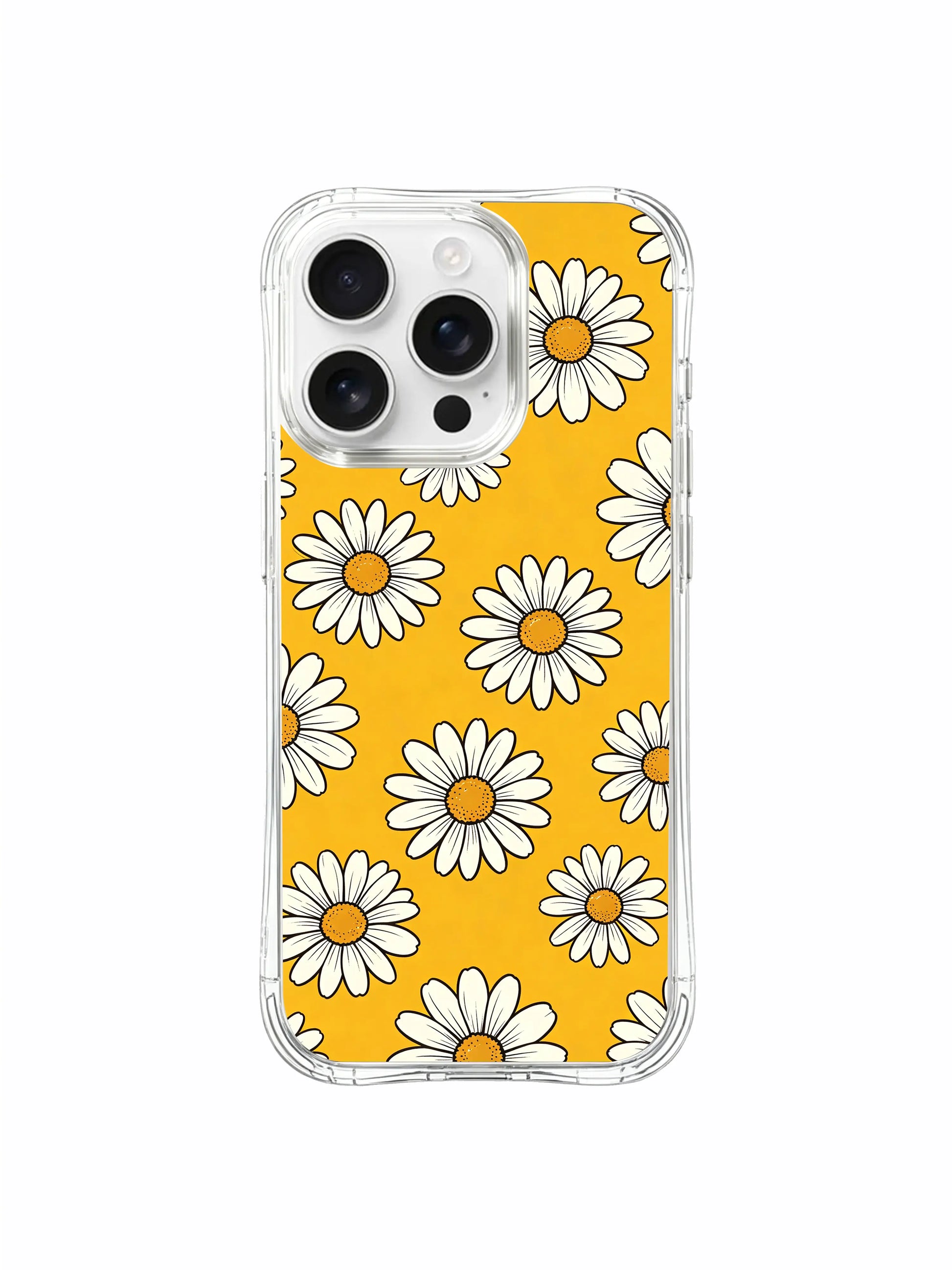 PhoneCasing iPhone 16 Pro Max Case with Carefree Summer Blooms design, bold flowers that capture the relaxed joy of sunny days.