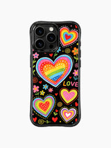 Pop Tenderness pattern içeren iPhone 13 Pro Max kılıfı