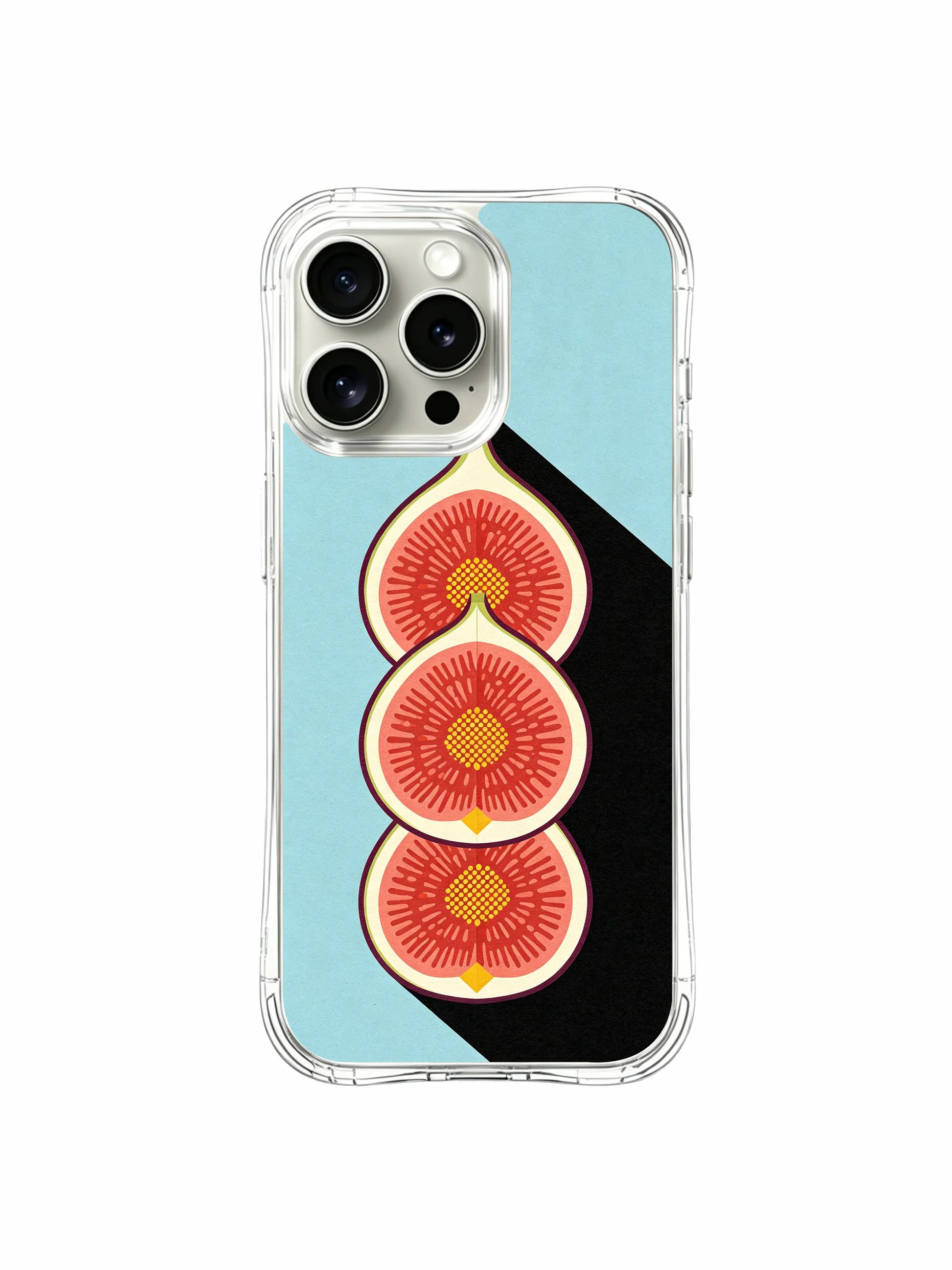 PhoneCasing Creative Fig Illustration iPhone 15 Pro Max Case, original art luxury case
