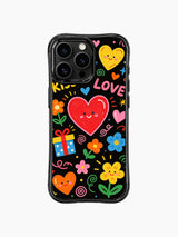 Cute Festive Valentine Street Party Girly Phone görseli içeren iPhone 13 Pro Max kılıfı