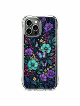 PhoneCasing iPhone 13 pro max Case with dark romantic flight, a sophisticated and timeless enchanted garden design.