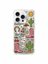 Desert Sunset Sticker görseli içeren iPhone 16 Pro Max kılıfı