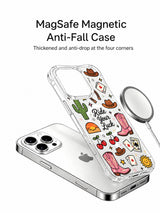 Dice Cactus Western Doodles görseli içeren iPhone 16 Pro Max kılıfı