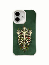 Forest Chest double-sided mockup on an iPhone 16 case