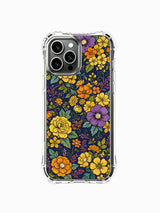 Autumn Gold Night Bloom floral composition artwork