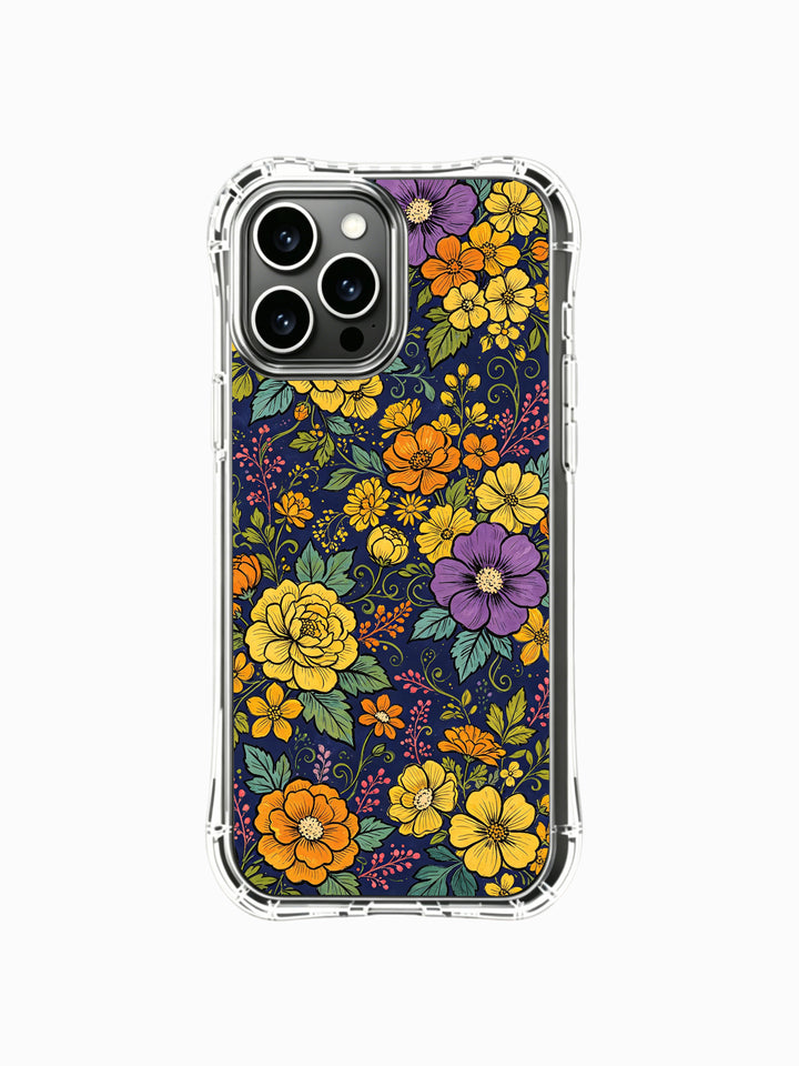 Autumn Gold Night Bloom iPhone 13 Pro Max Case