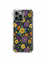 Autumn night floral composition artwork
